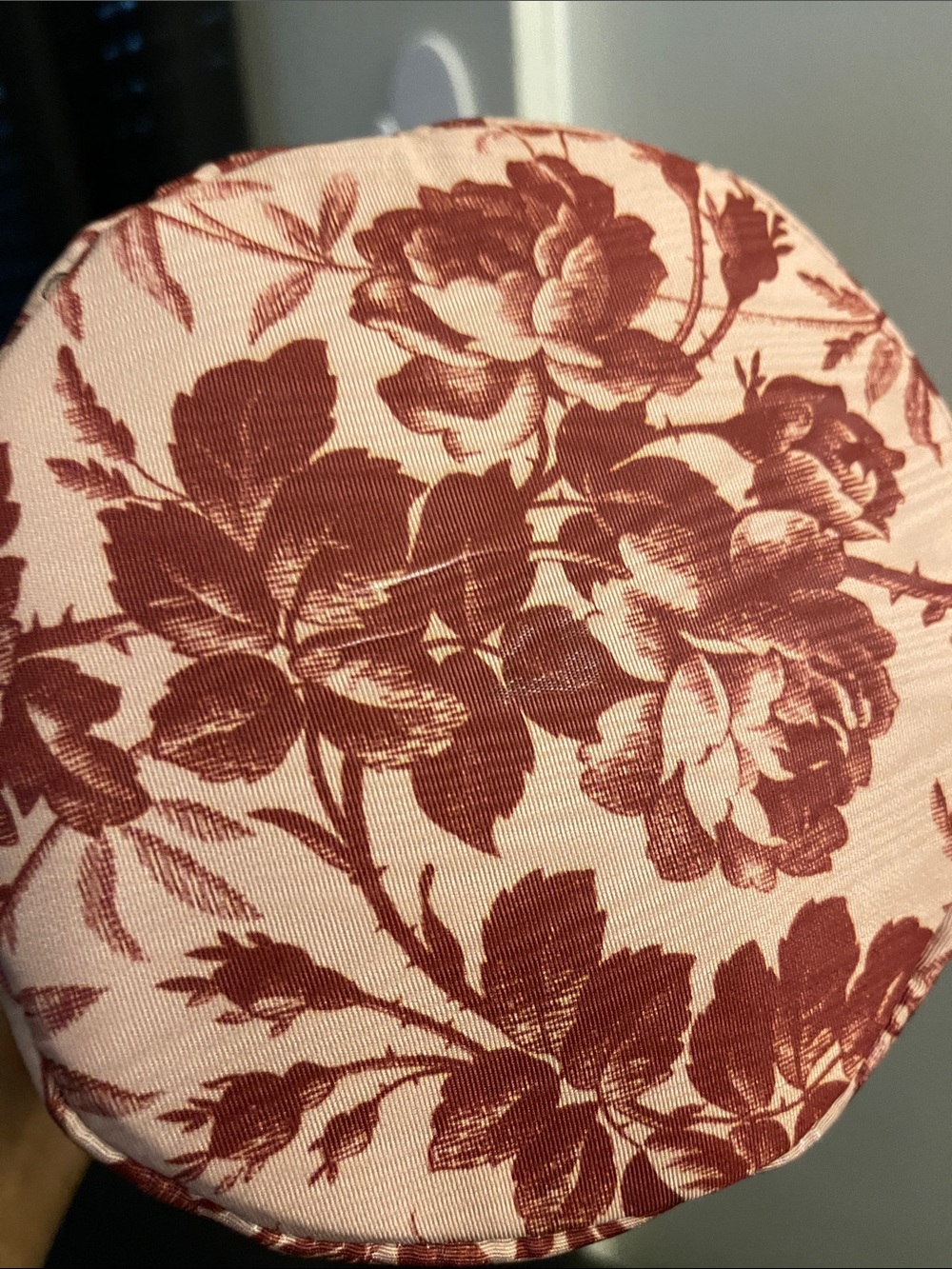Gucci GWP Red Floral Cosmetic Bag with drawstring closure New - Picture 8 of 13